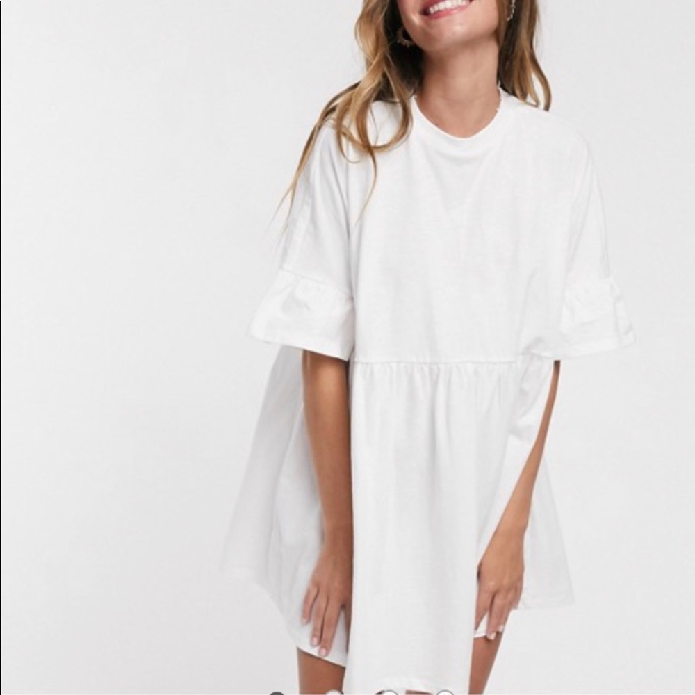 Oversized babydoll dress